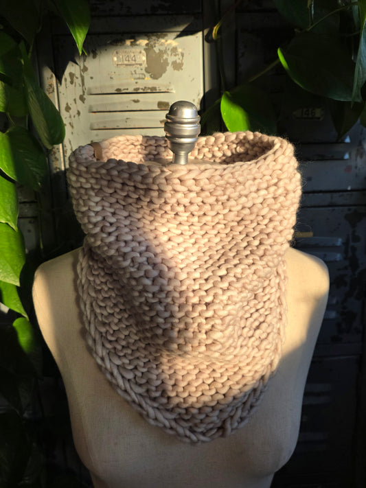Merino Wool Bandana Cowl