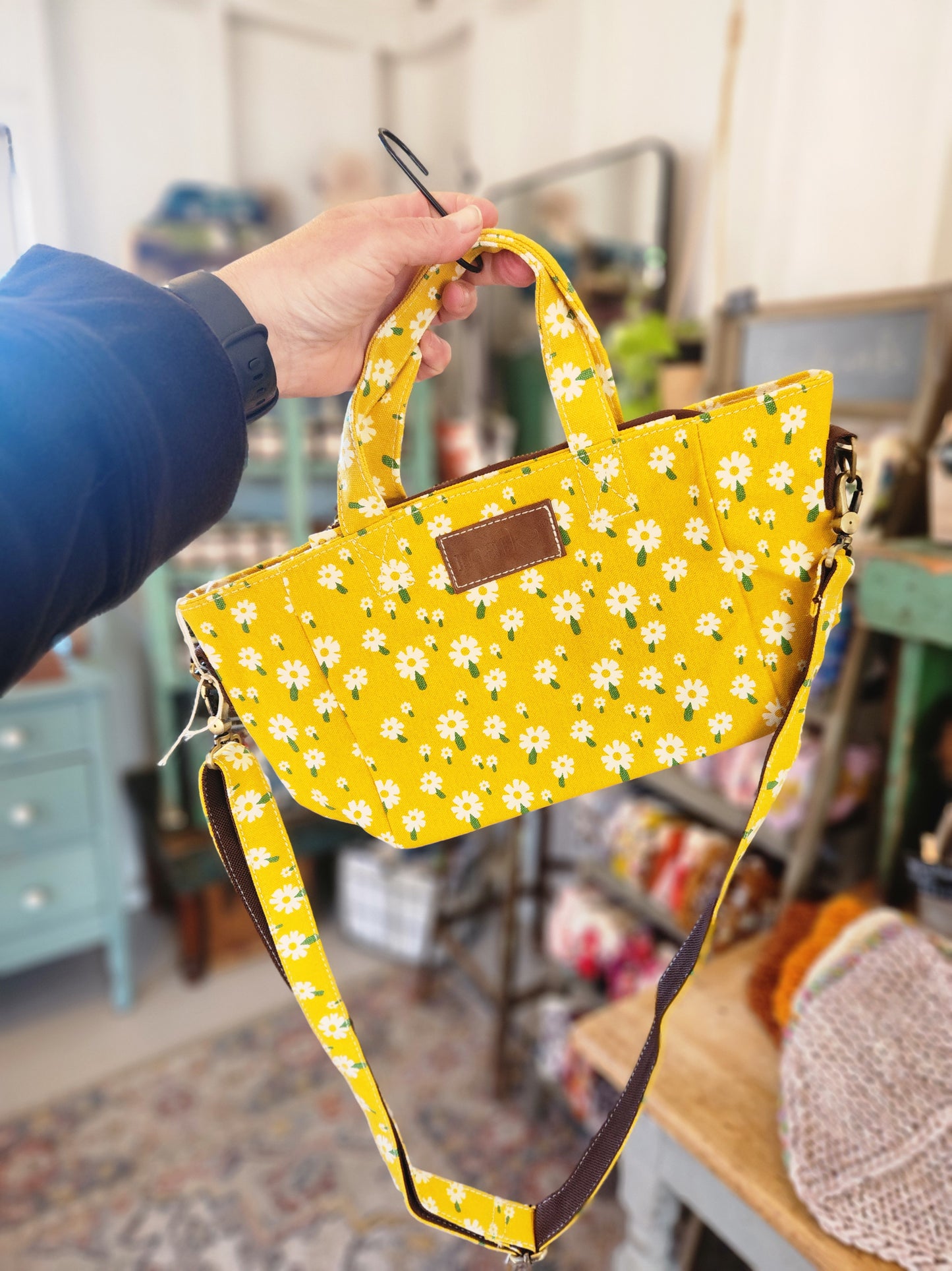 Mini Tote, Carmel