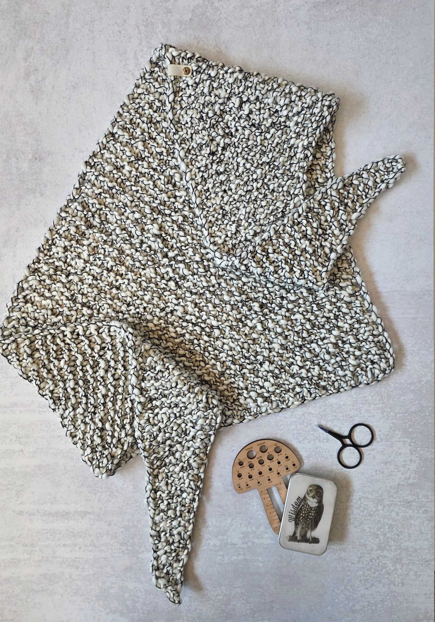 Merino Wool Arena Shawl