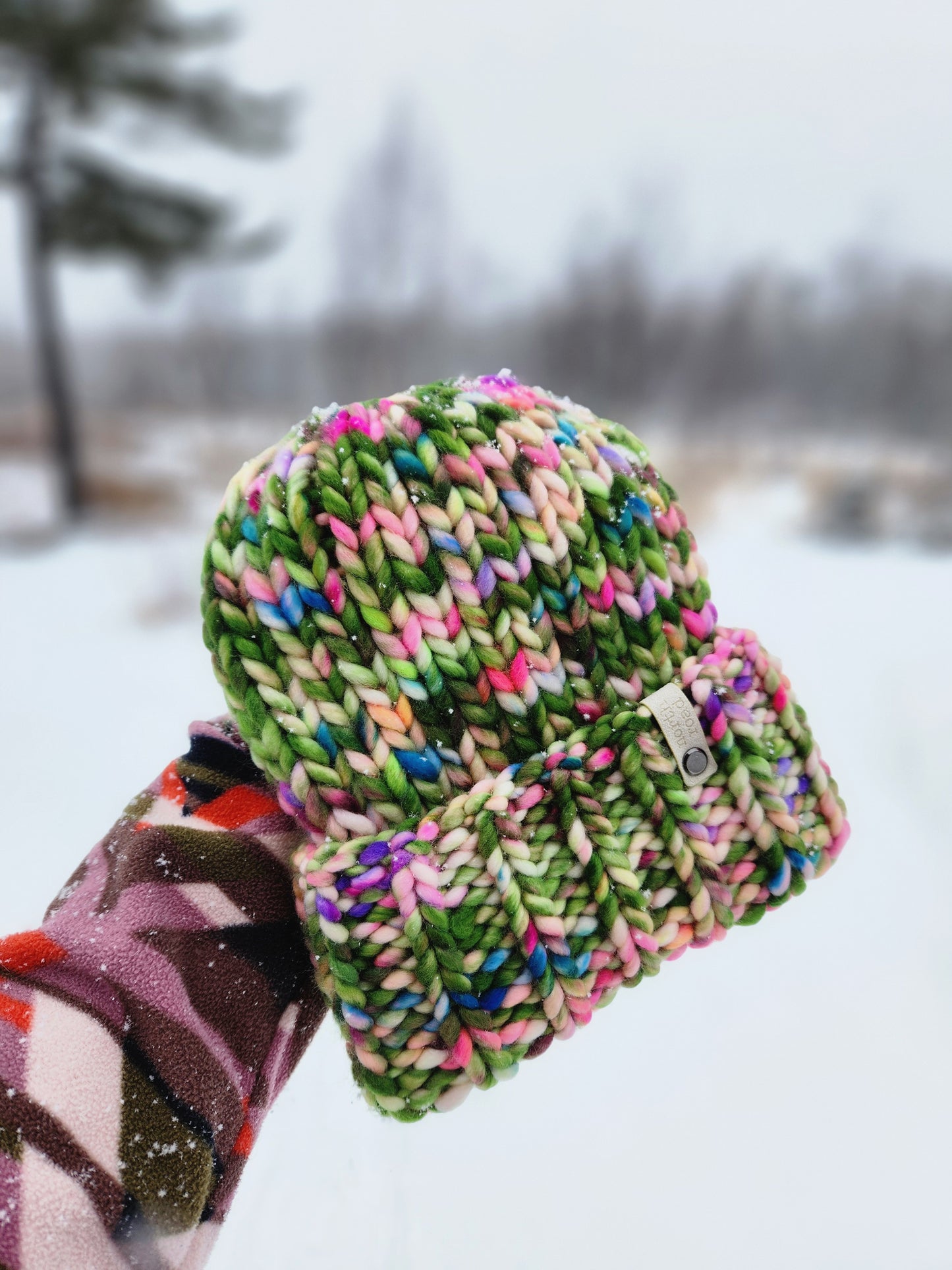 Merino Wool Maple Hill Hat Folded Brim