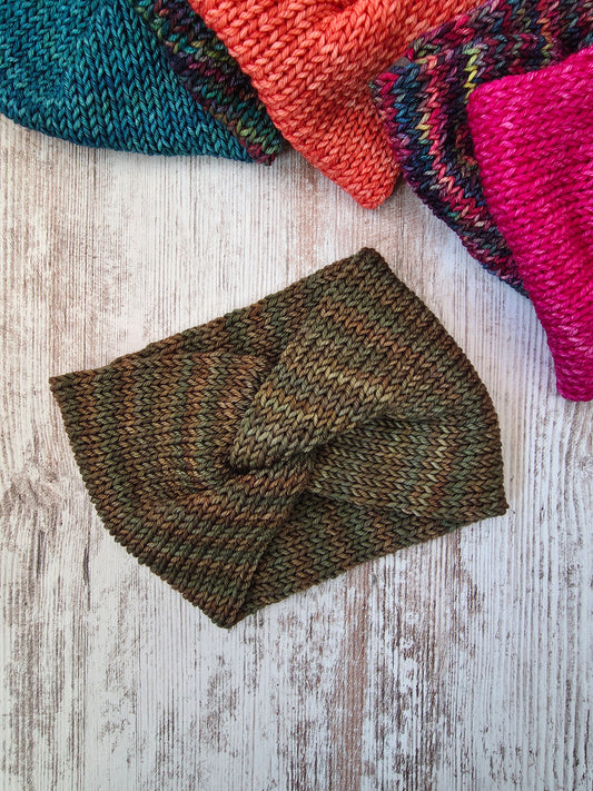 Merino Wool Twisted Headband