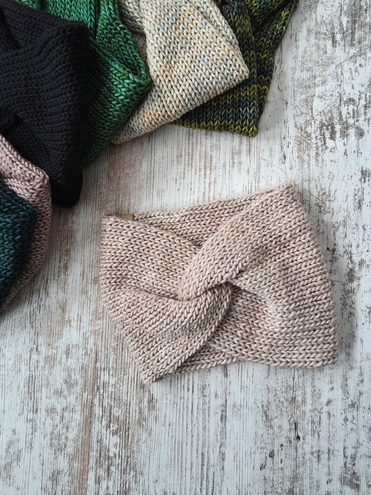 Merino Wool Twisted Headband