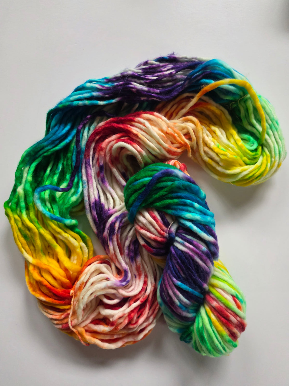 Birchwood and Wool (Knitting In The Wild) Hand Dyed Yarn | Super Bulky | Iris