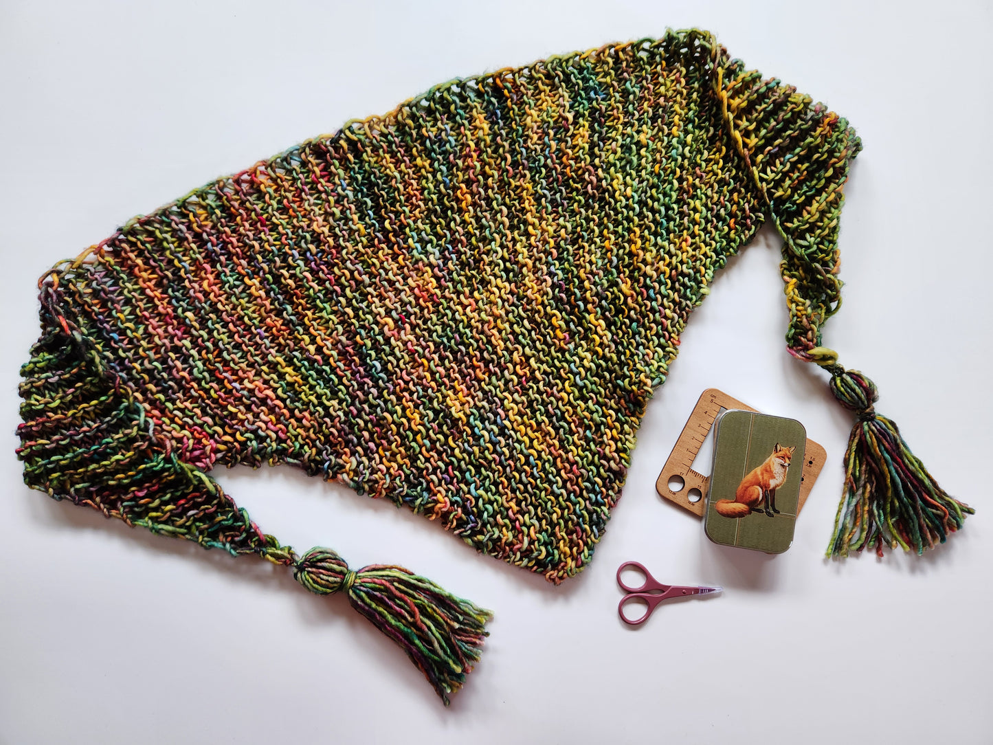 Merino Wool Bandana Scarf