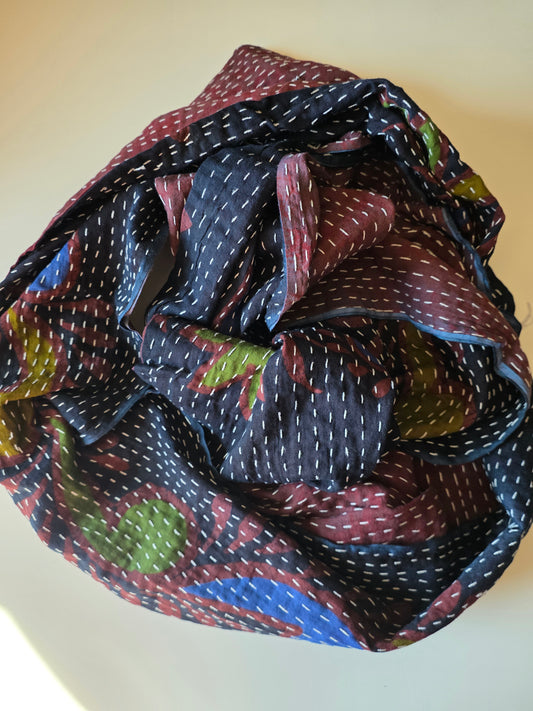 Kantha Scarf