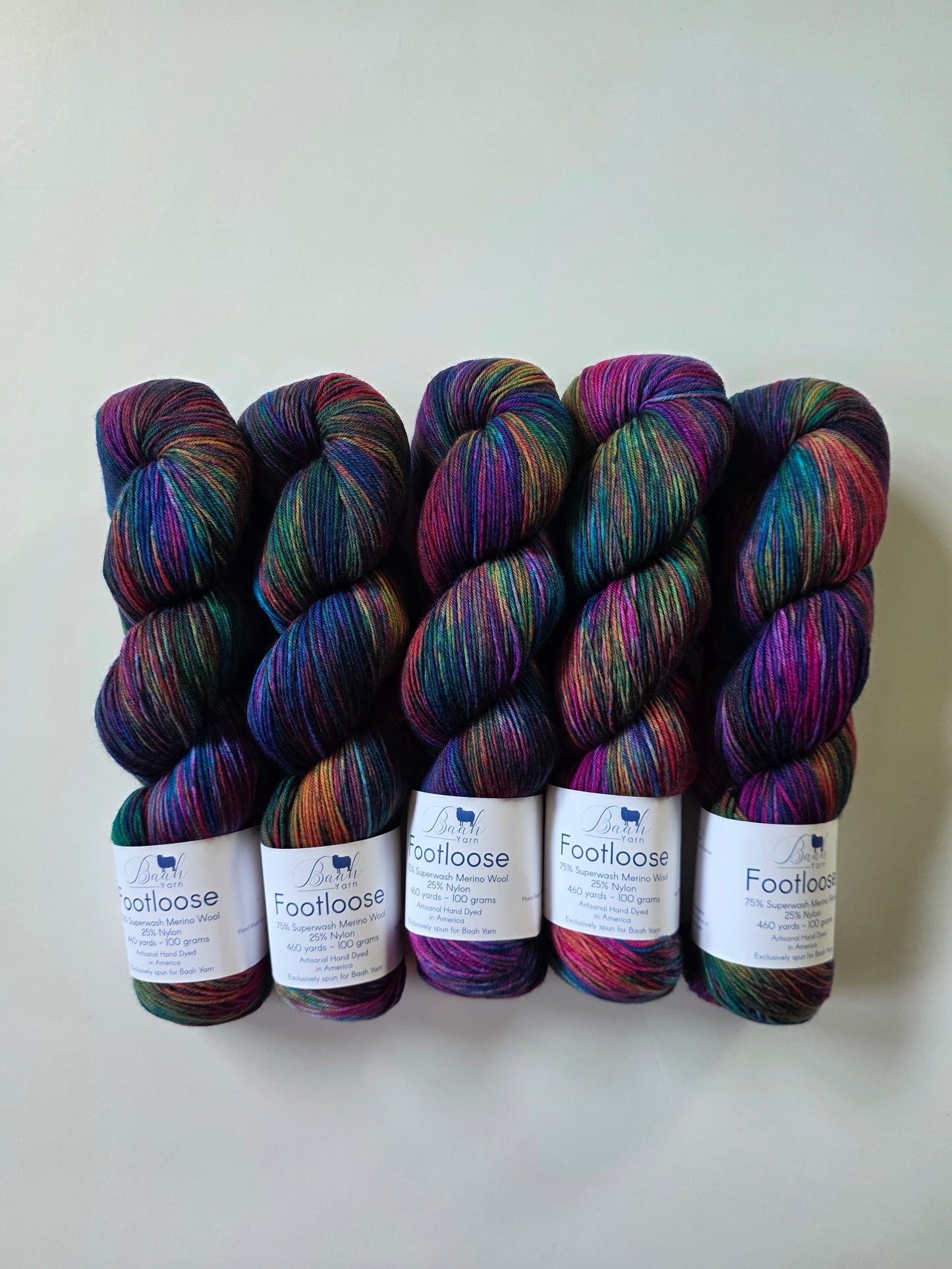 Exclusive Baah Yarn | Footloose (Sock) | Lights Over Lake Superior