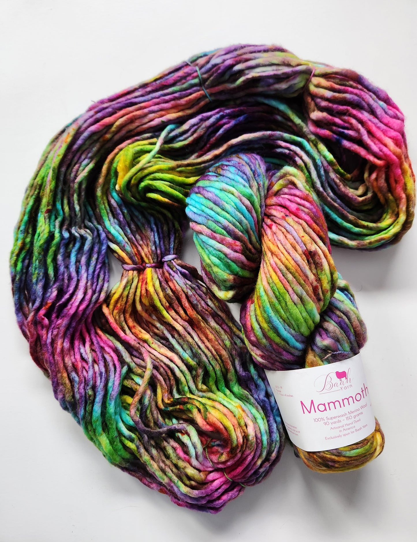 Baah Yarn | Mammoth | Hibiscus Haze