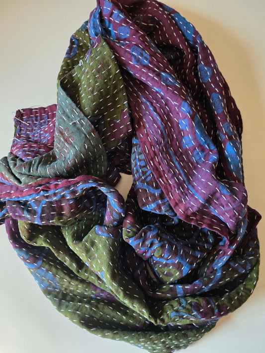 Kantha Scarf