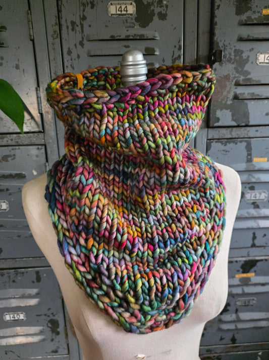 Merino Wool Bandana Cowl