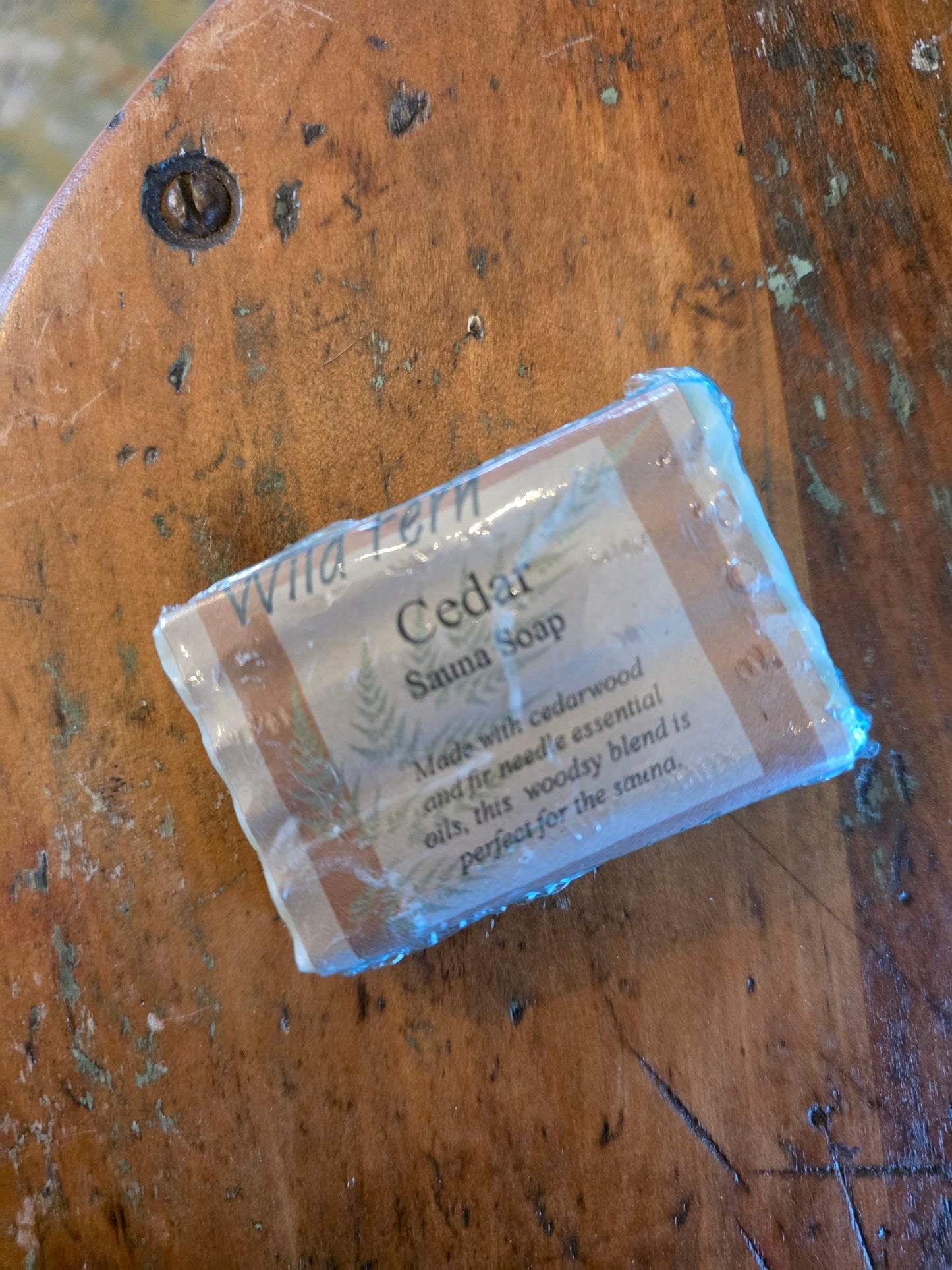 Wild Fern Soap | Cedar | Travel Size