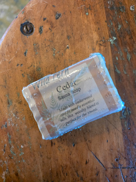 Wild Fern Soap | Cedar | Travel Size