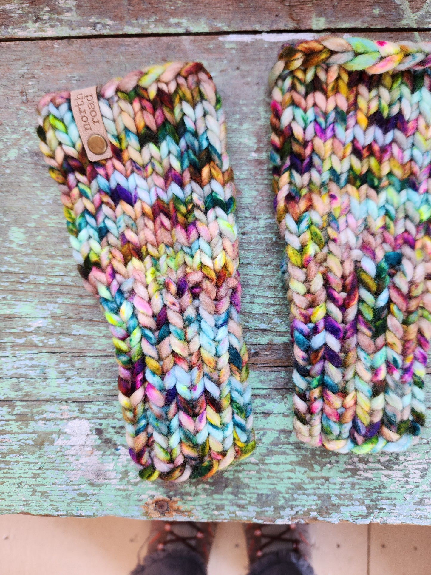 Simple Fingerless Mittens Knitting Pattern