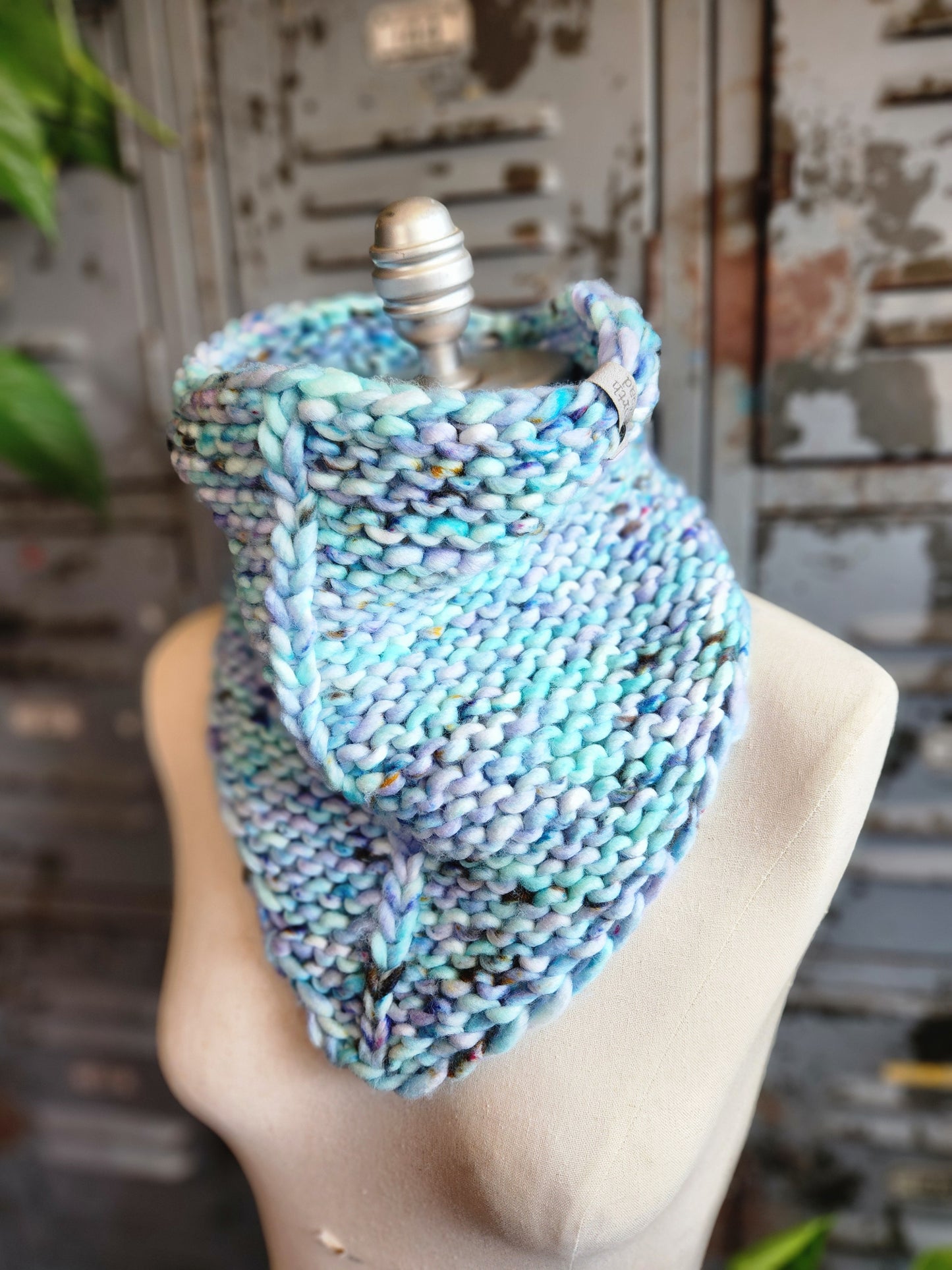Merino Wool Bandana Cowl