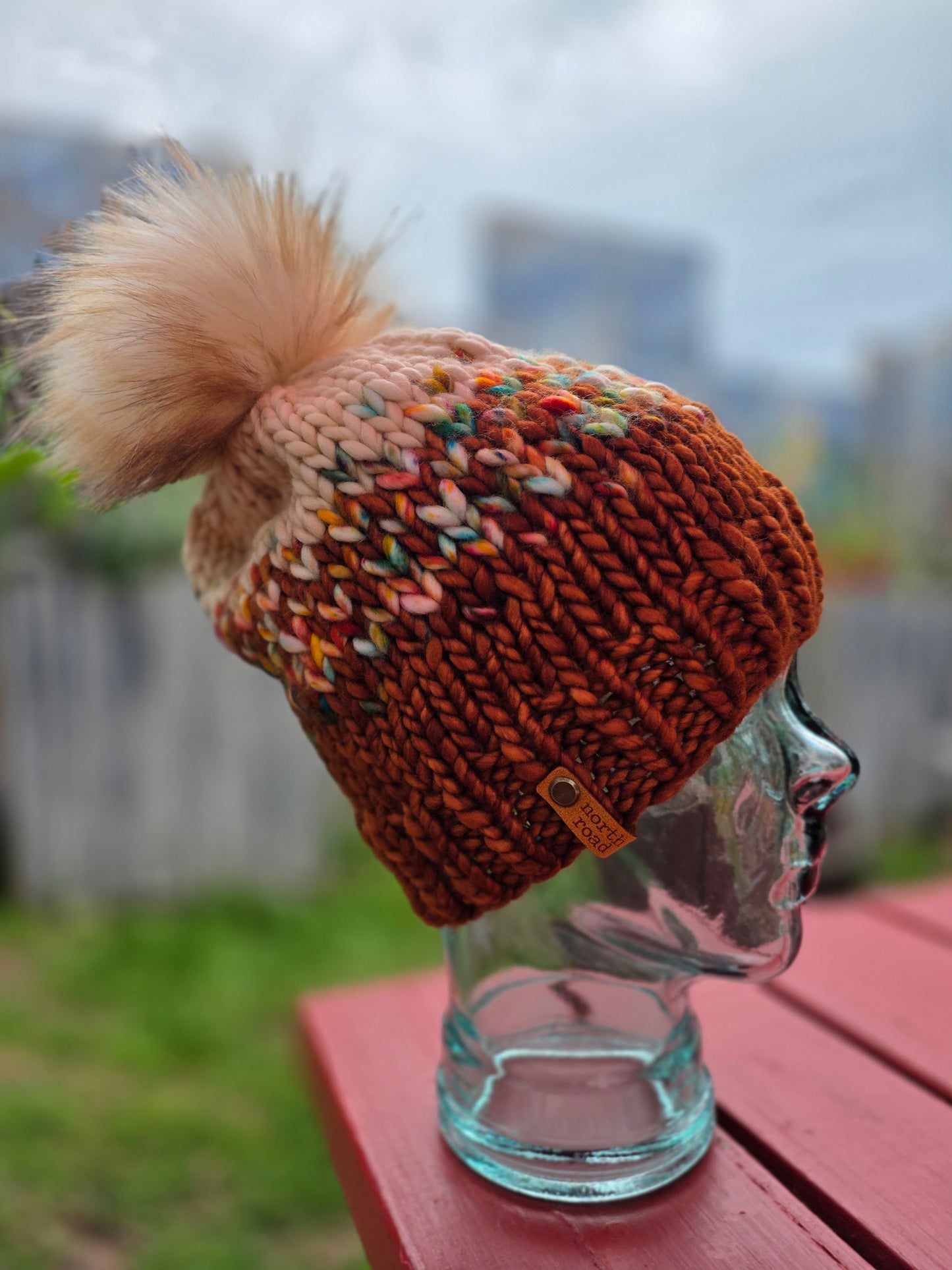 Merino Wool Pom Hat