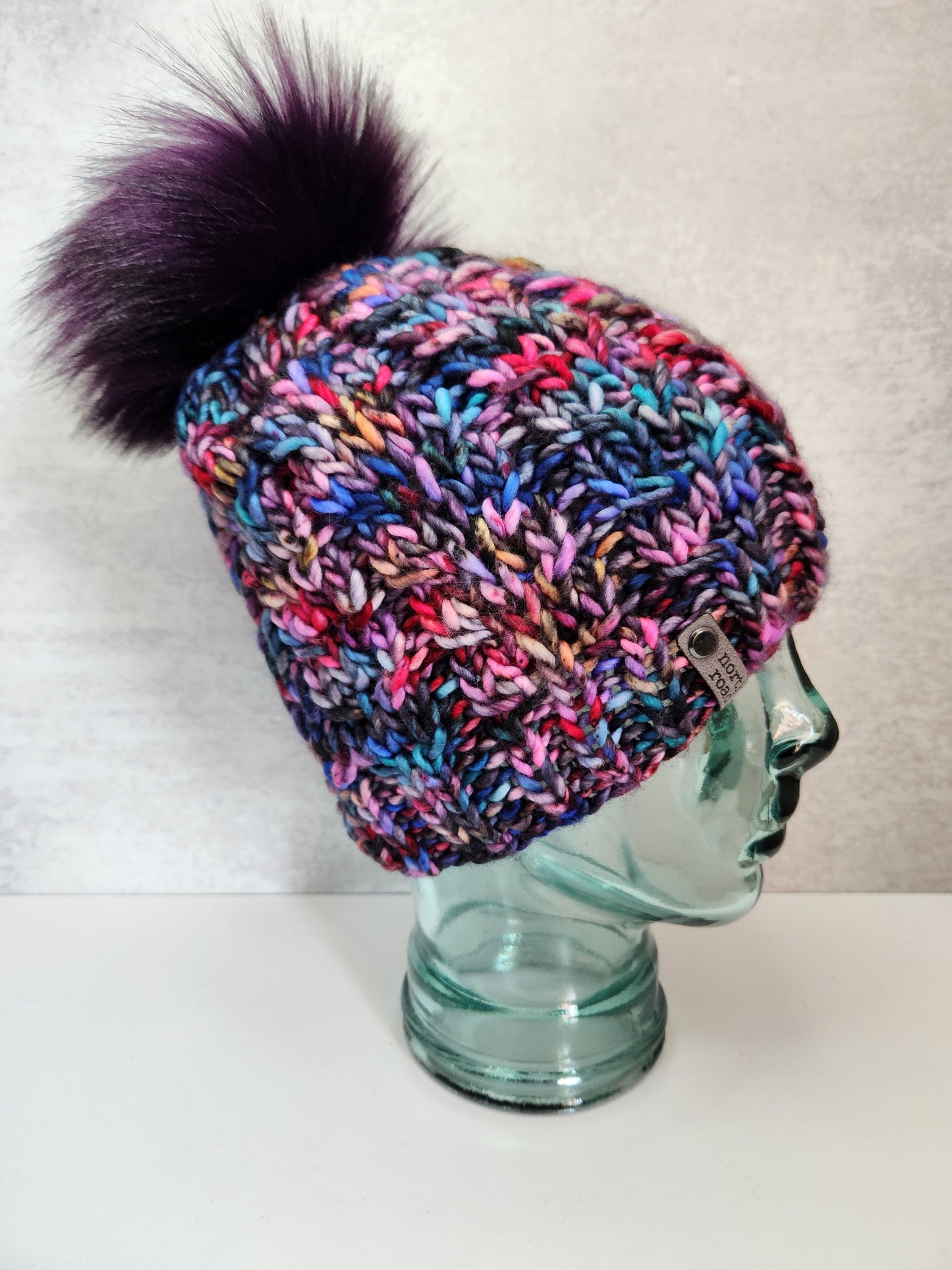 Merino Wool Pom Hat