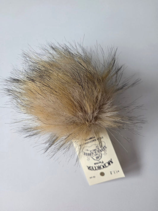 McPorter Farms | Faux Raccoon Fur Pom | 402