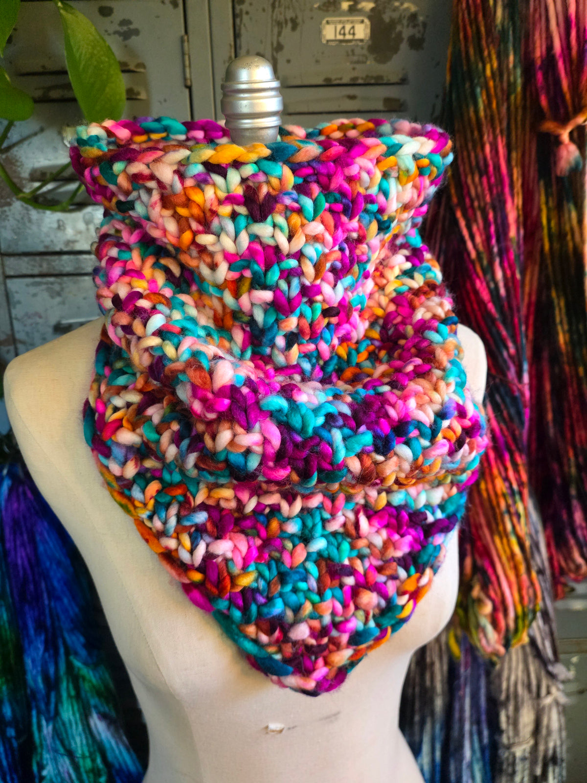 Merino Wool Bandana Cowl