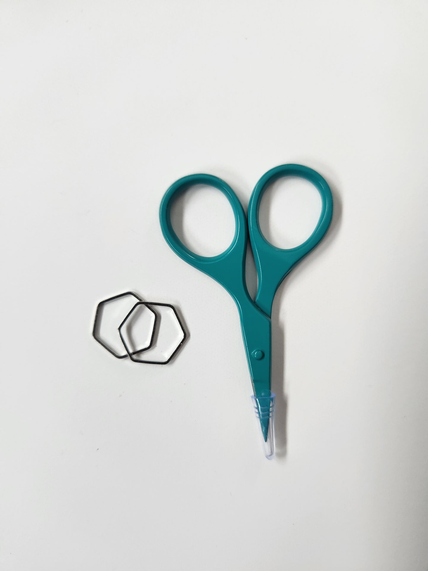 Small Needlecraft Scissors, Teal