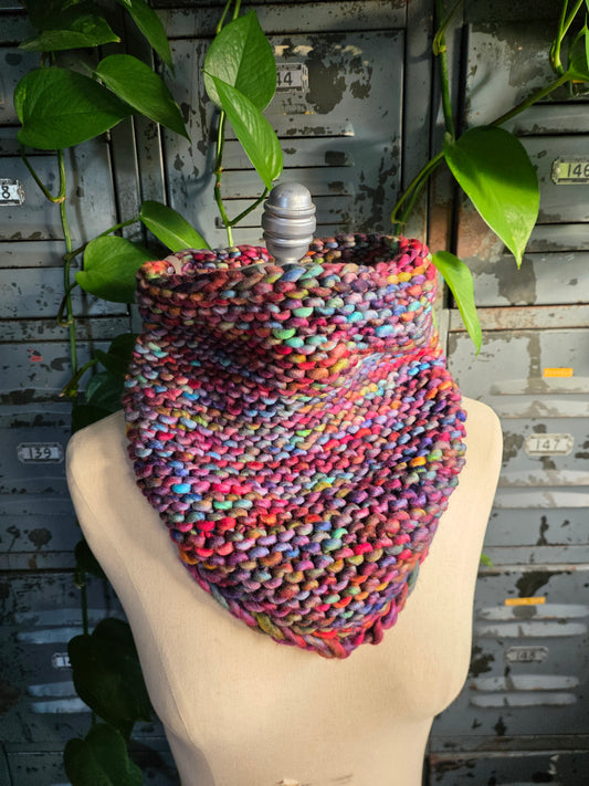 Merino Wool Bandana Cowl