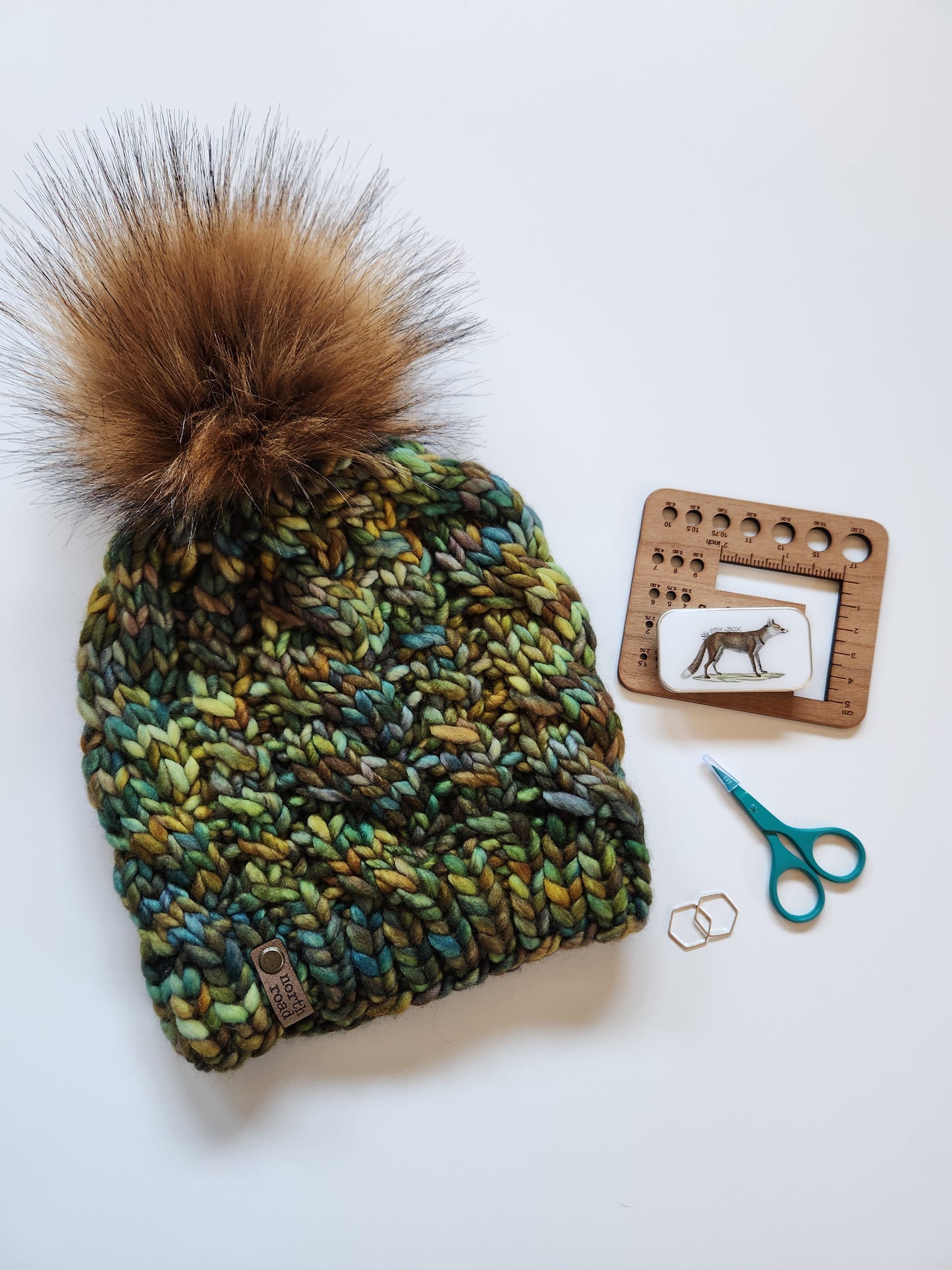 Merino Wool Pom Hat