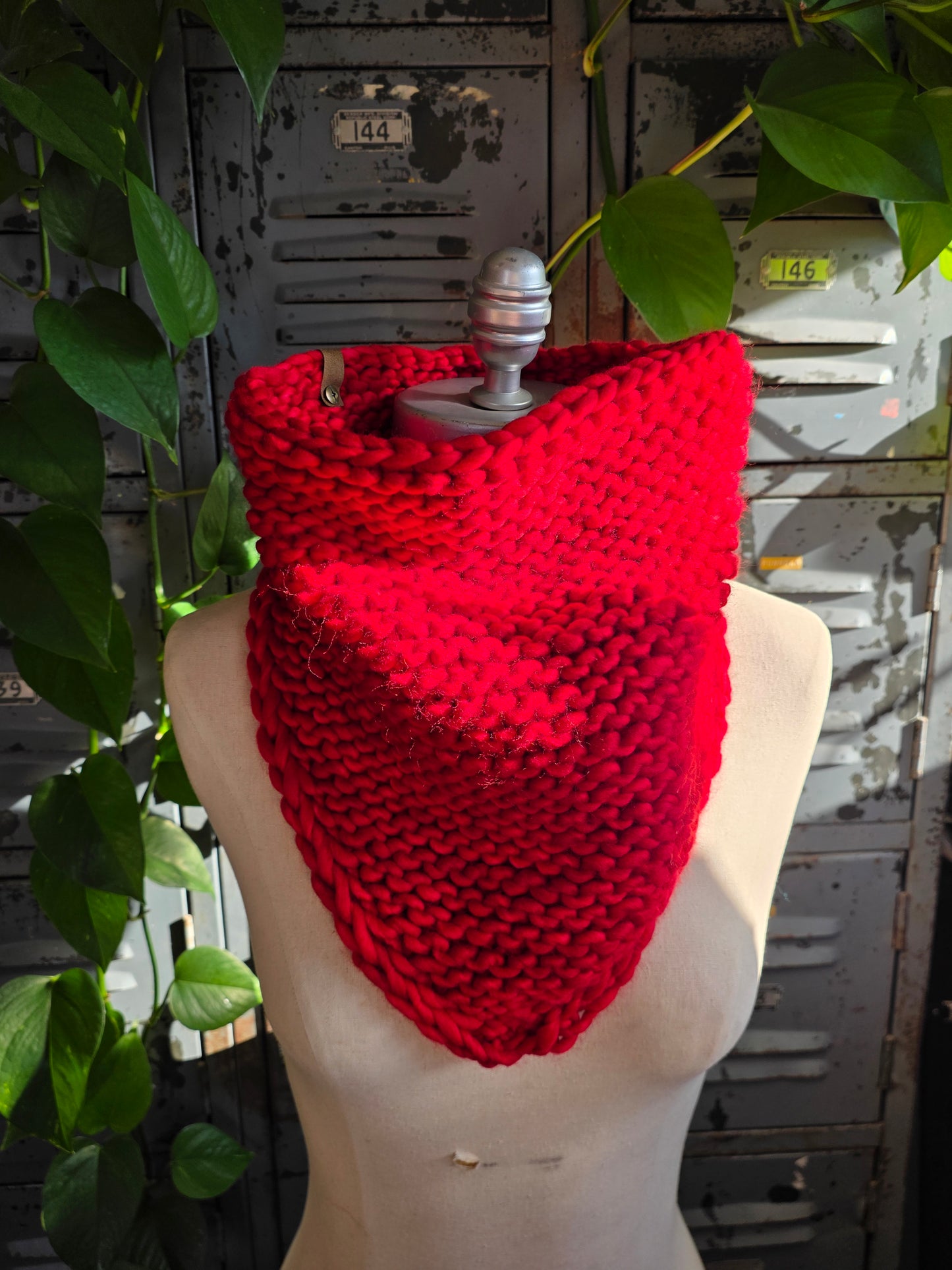 Merino Wool Bandana Cowl