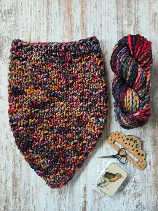 Merino Wool Bandana Cowl