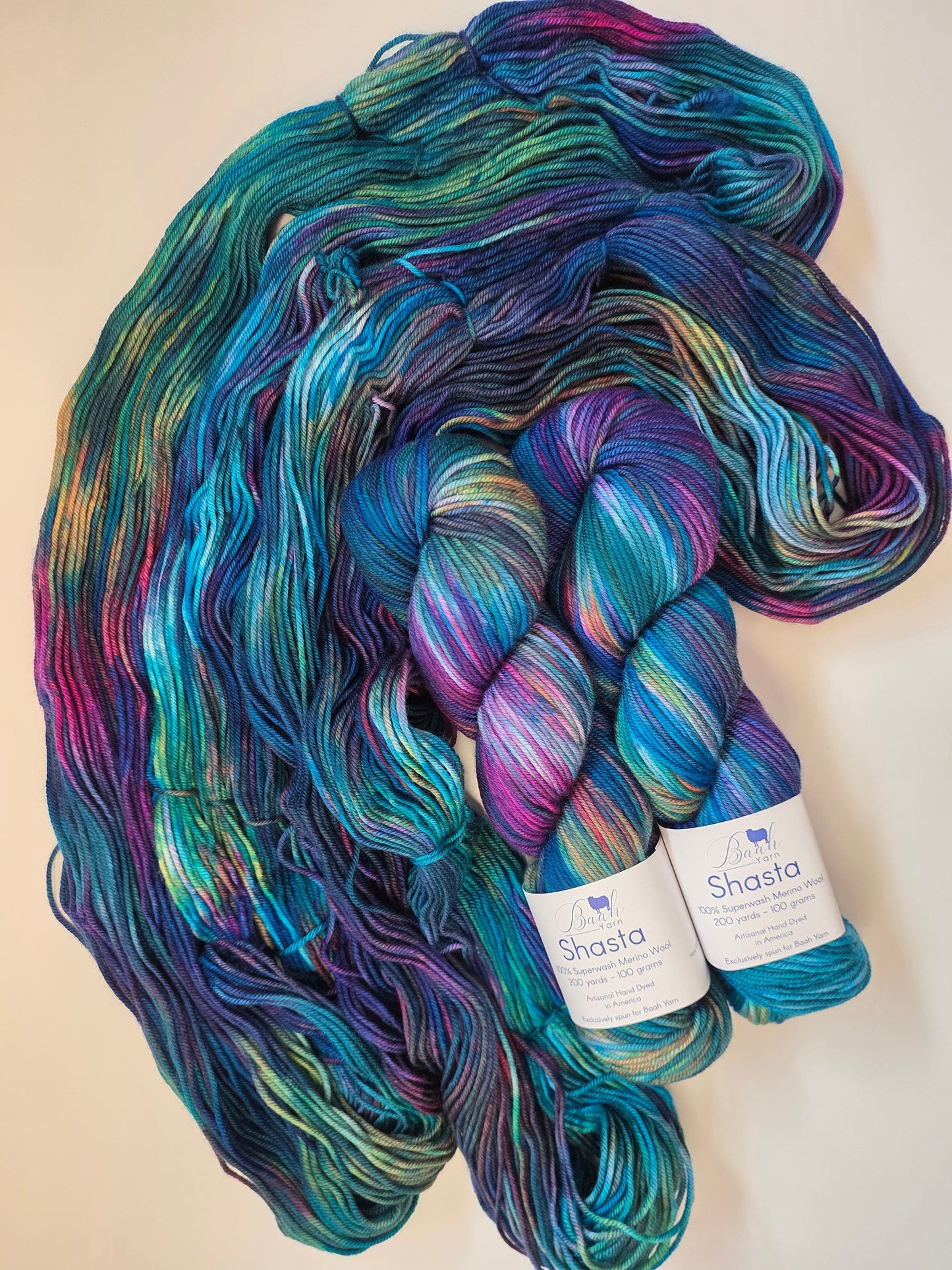 Exclusive Baah Yarn | Shasta | Lights Over Lake Superior
