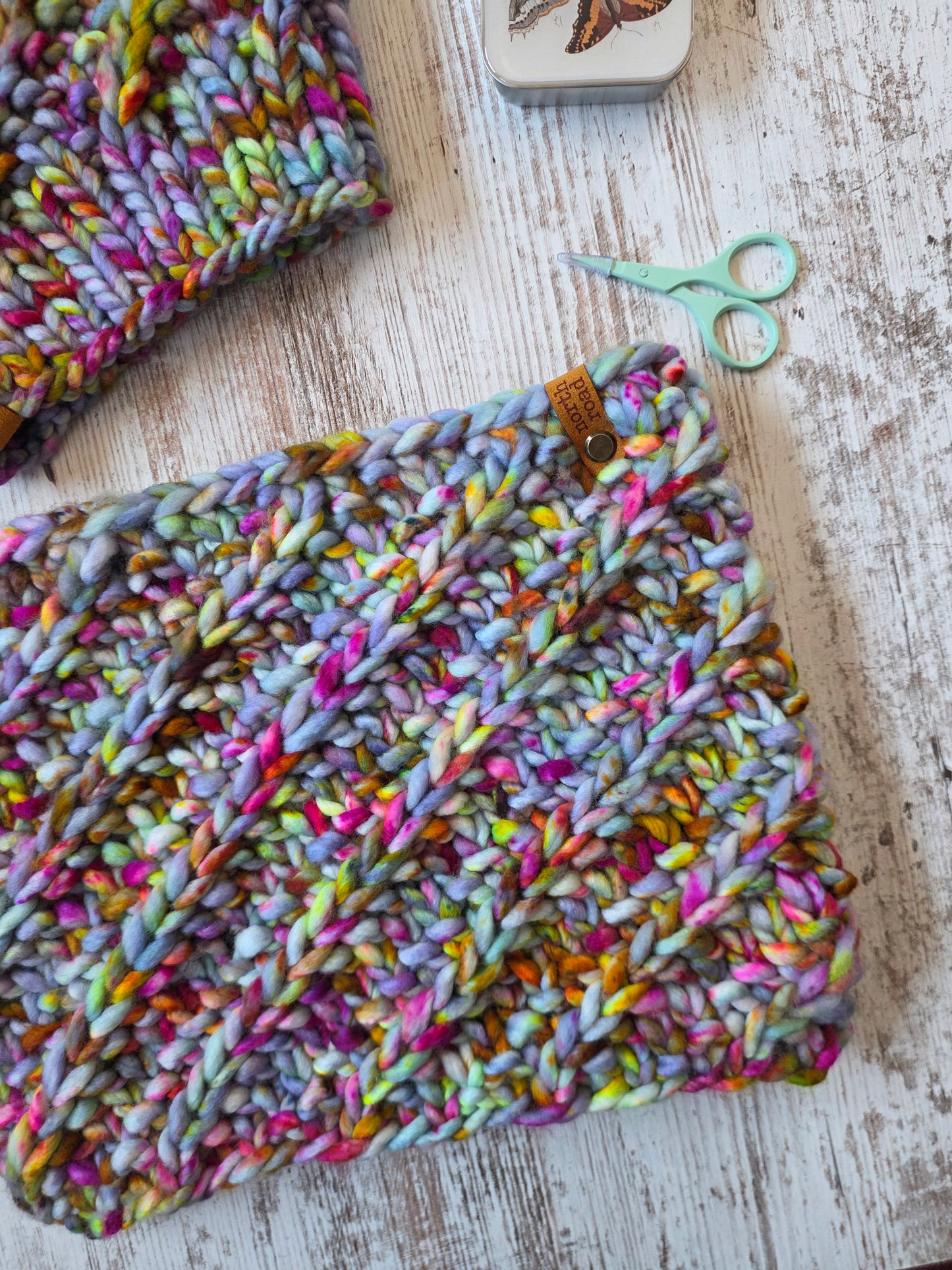Merino Wool Hat and Cowl Set