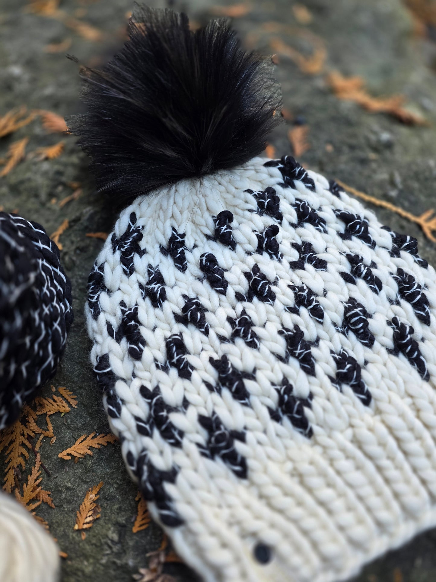 Merino Wool Pom Hat