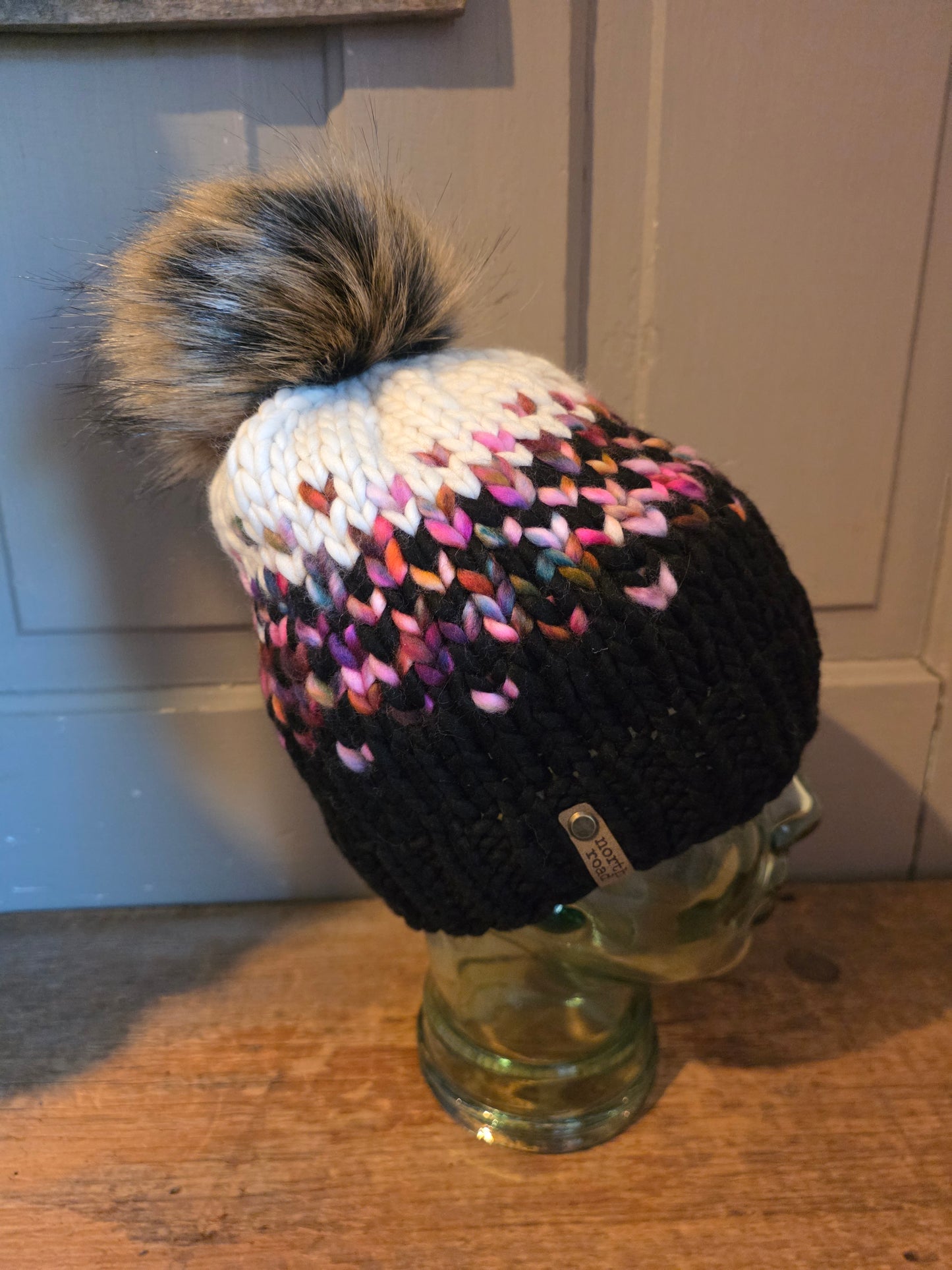 Merino Wool Pom Hat