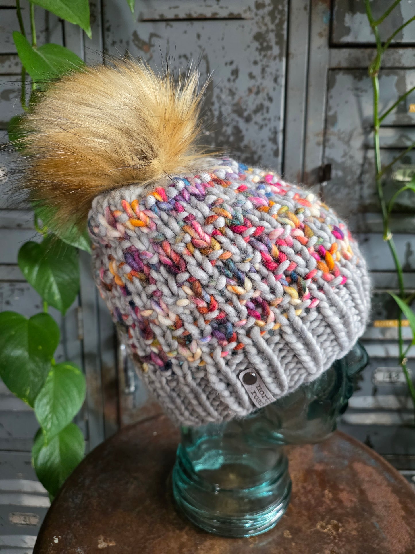 Merino Wool Pom Hat