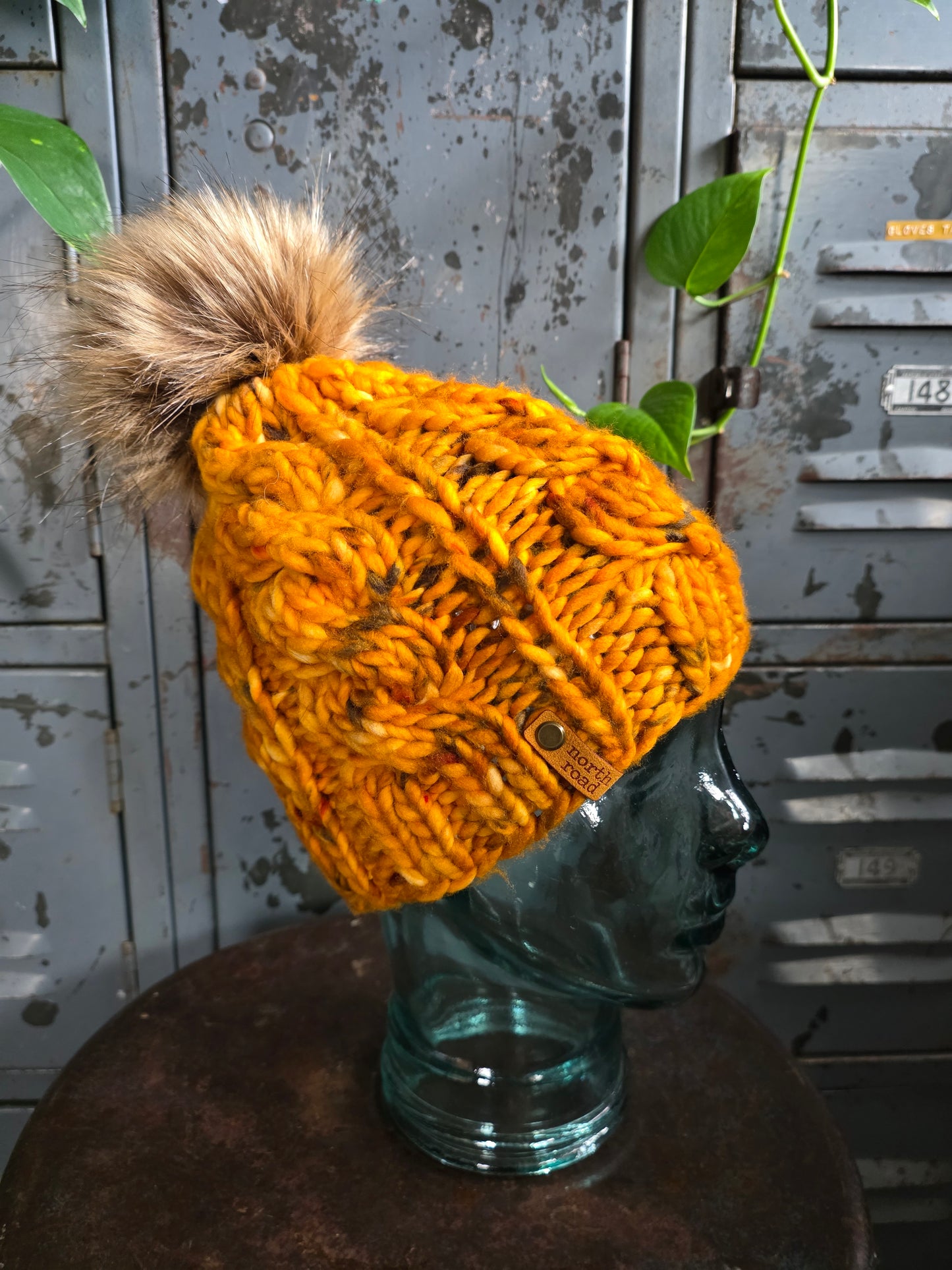 Merino Wool Pom Hat
