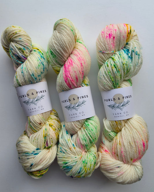 Purls & Pines | Worsted | Cotton Candy
