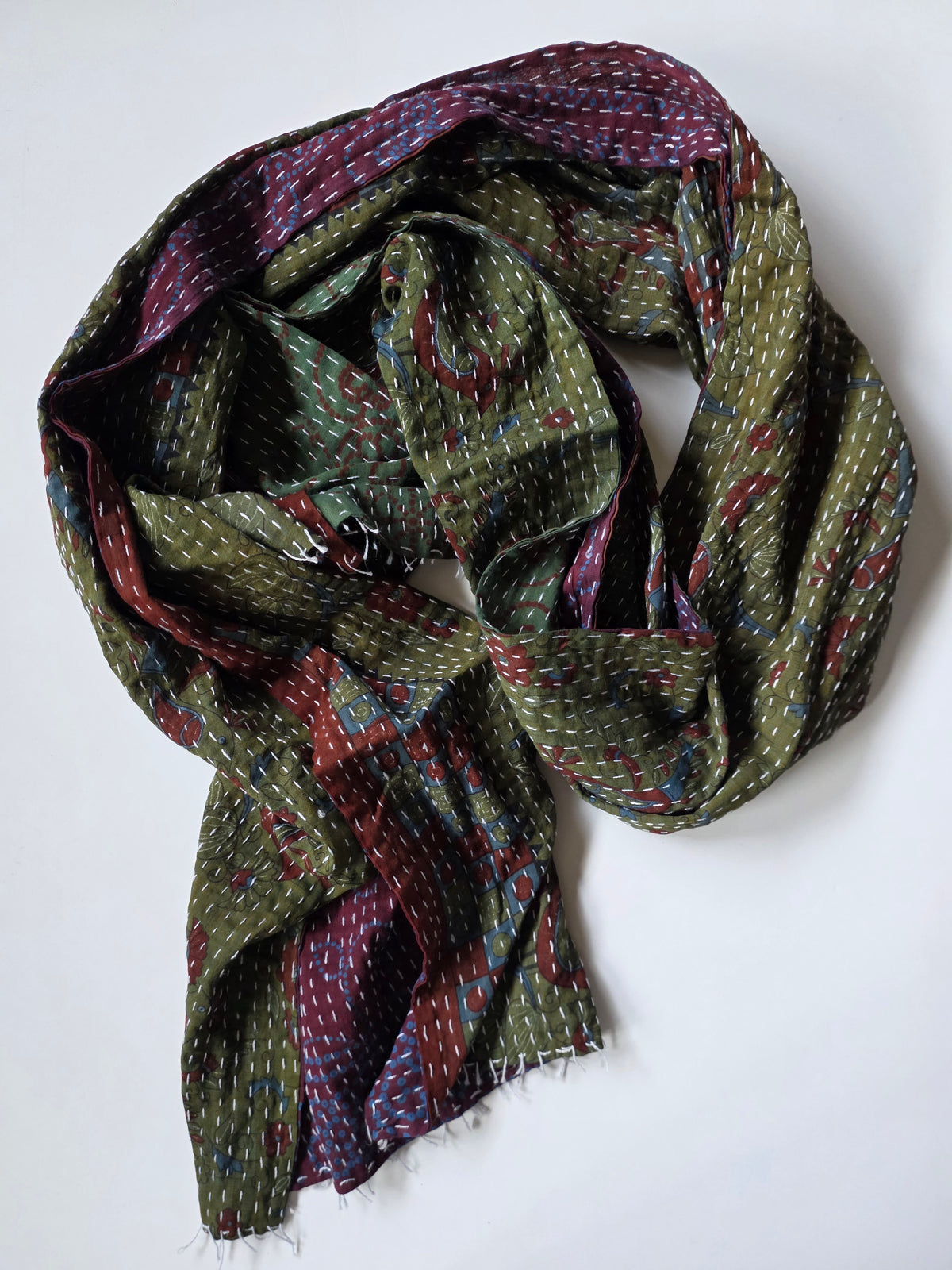 Kantha Scarf