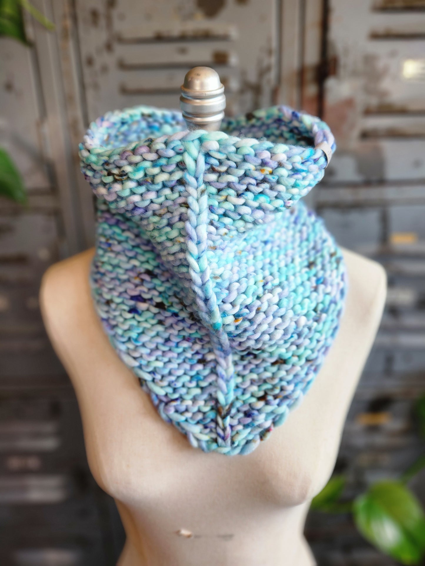 Merino Wool Bandana Cowl