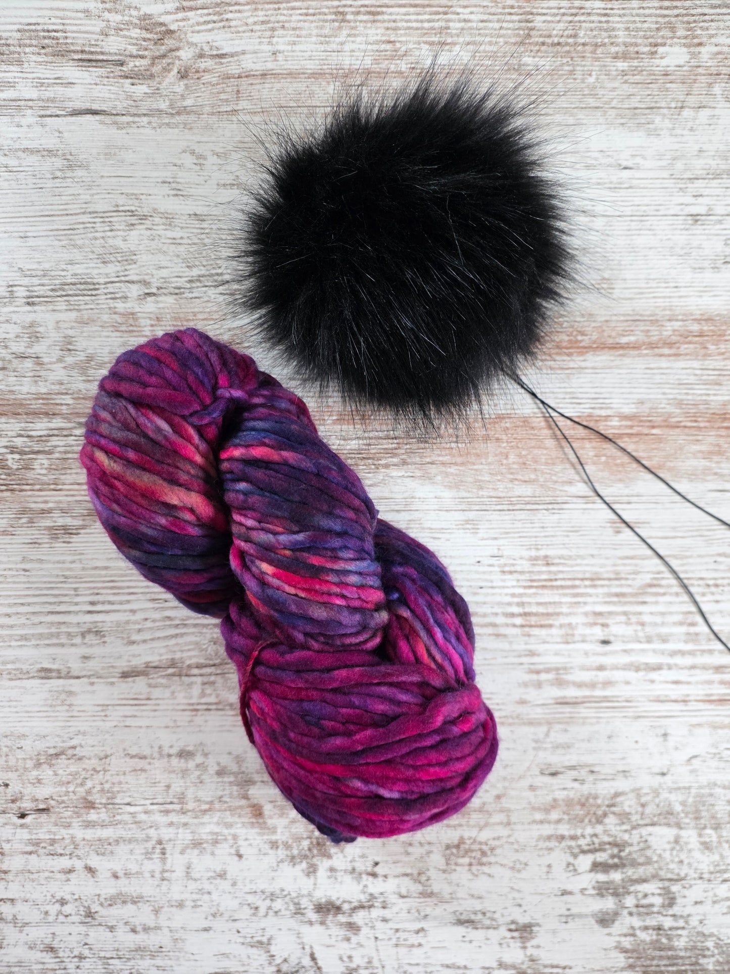 Yarn and Pom Bundle | Malabrigo Rasta | Aniversario