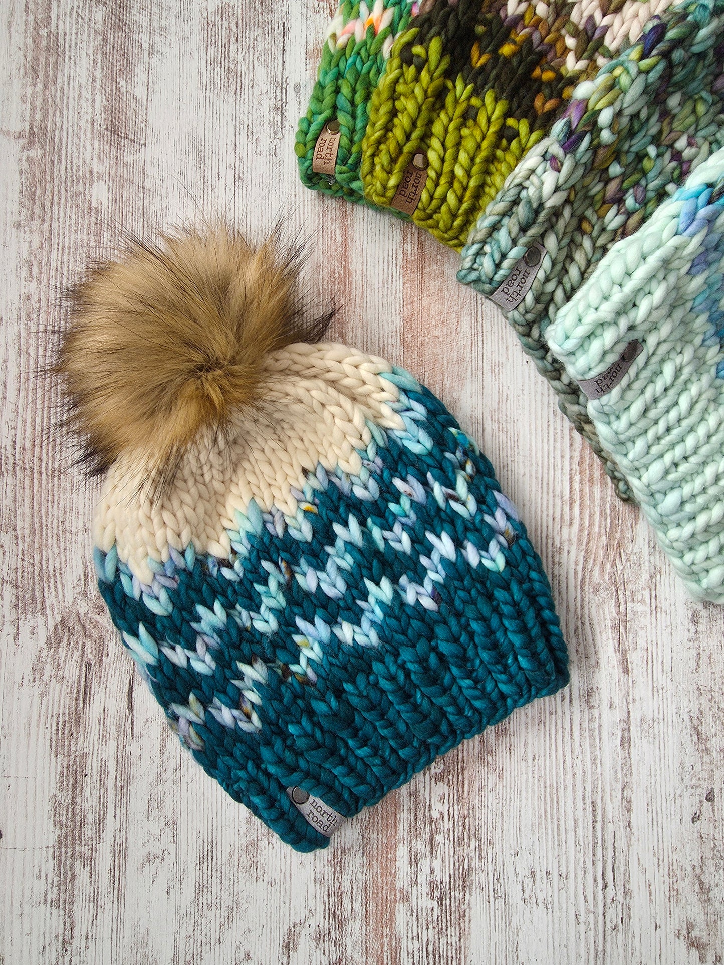 Merino Wool Pom Hat