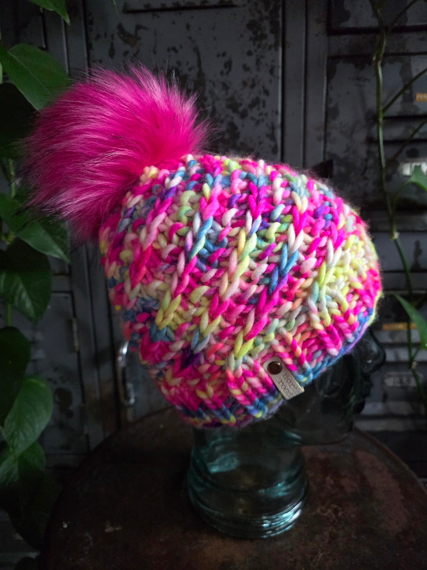 Merino Wool Pom Hat