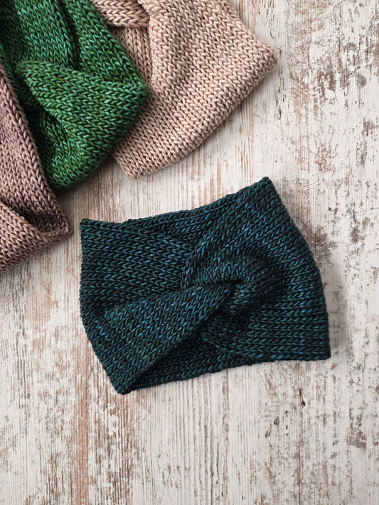 Merino Wool Twisted Headband