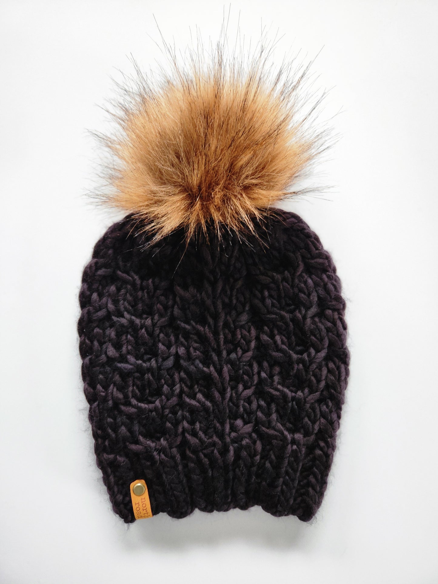 Merino Wool Pom Hat