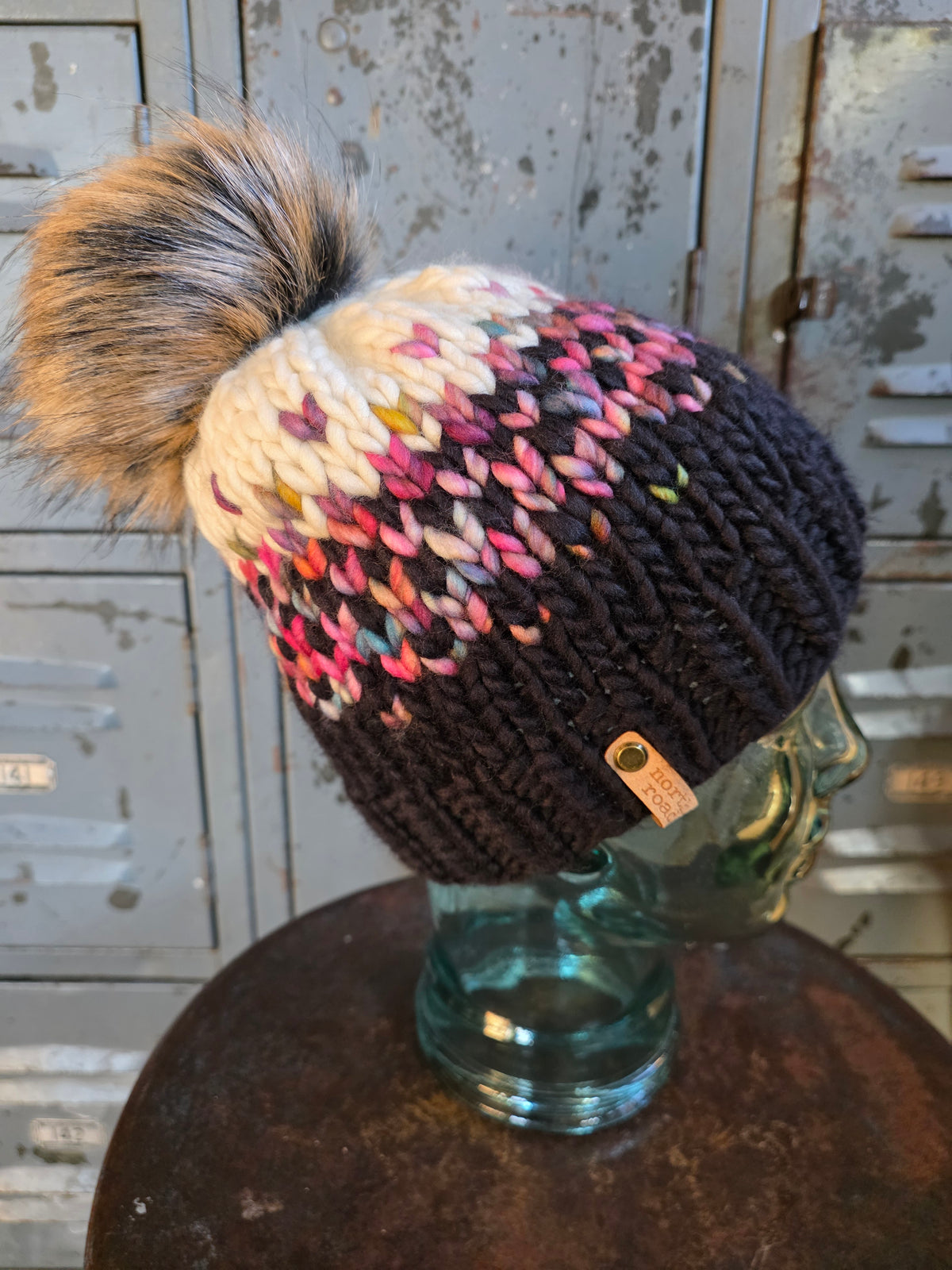 Merino Wool Pom Hat