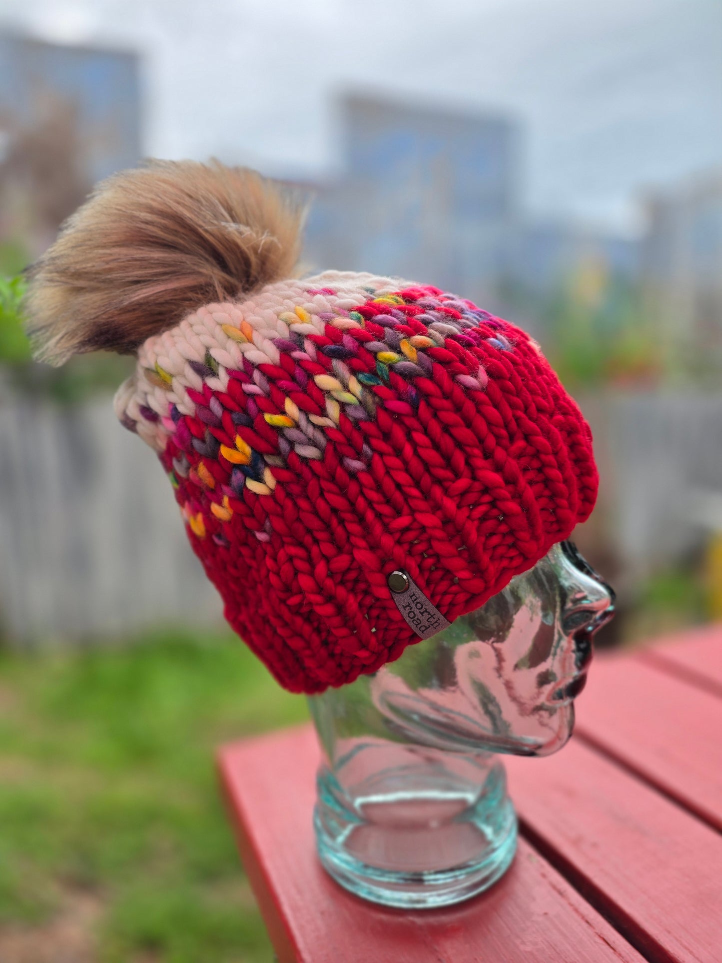 Merino Wool Pom Hat