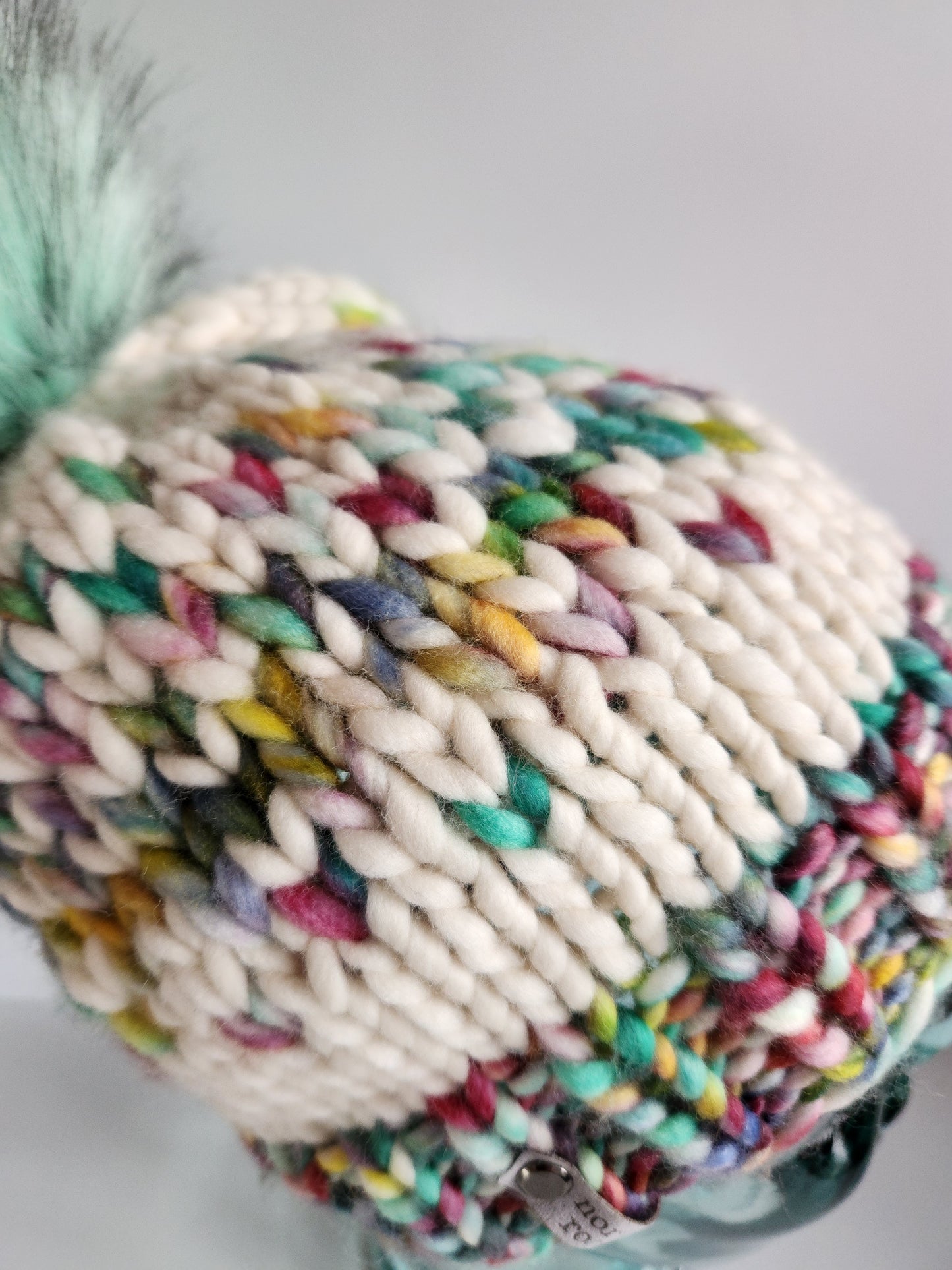 Merino Wool Pom Hat