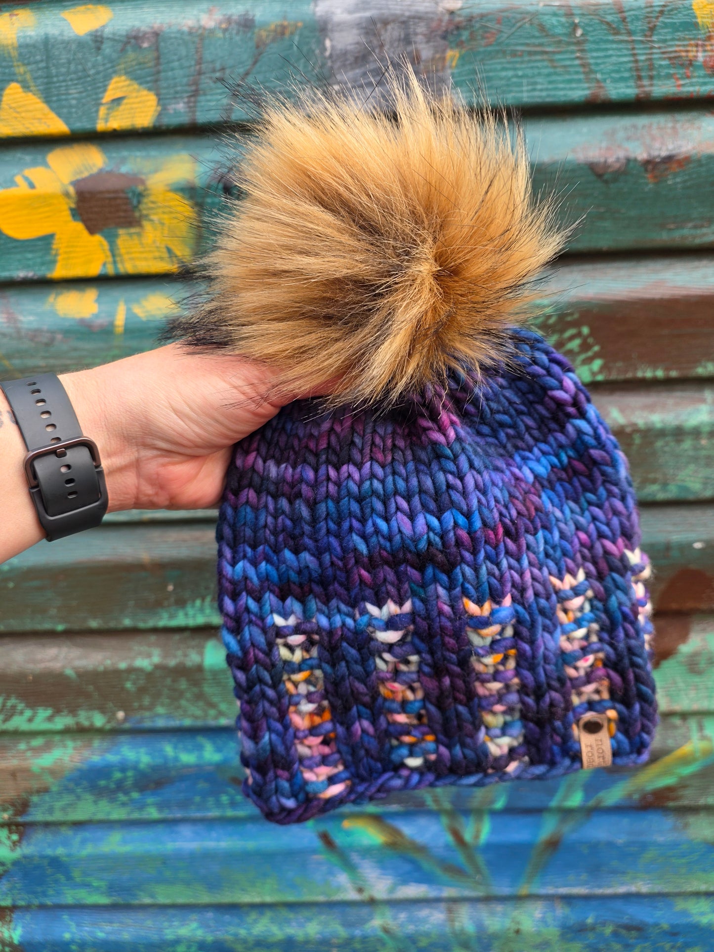 Merino Wool Pom Hat