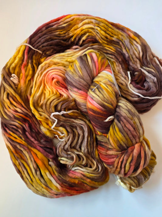 Cape May Fiber | Super Bulky Superwash | Crispy Leaves