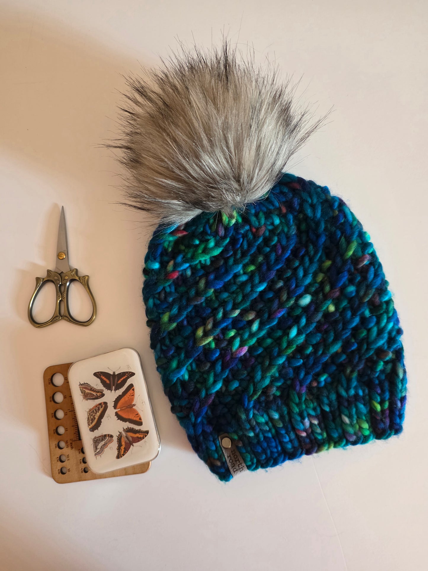 Merino Wool Pom Hat