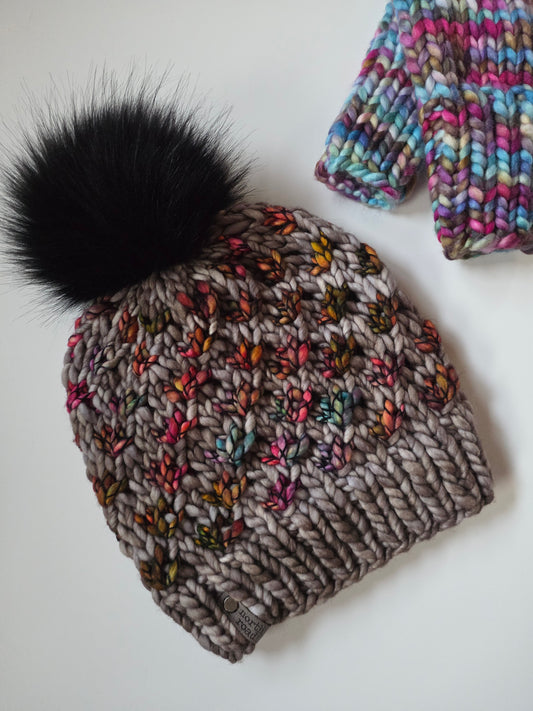 Merino Wool Pom Hat