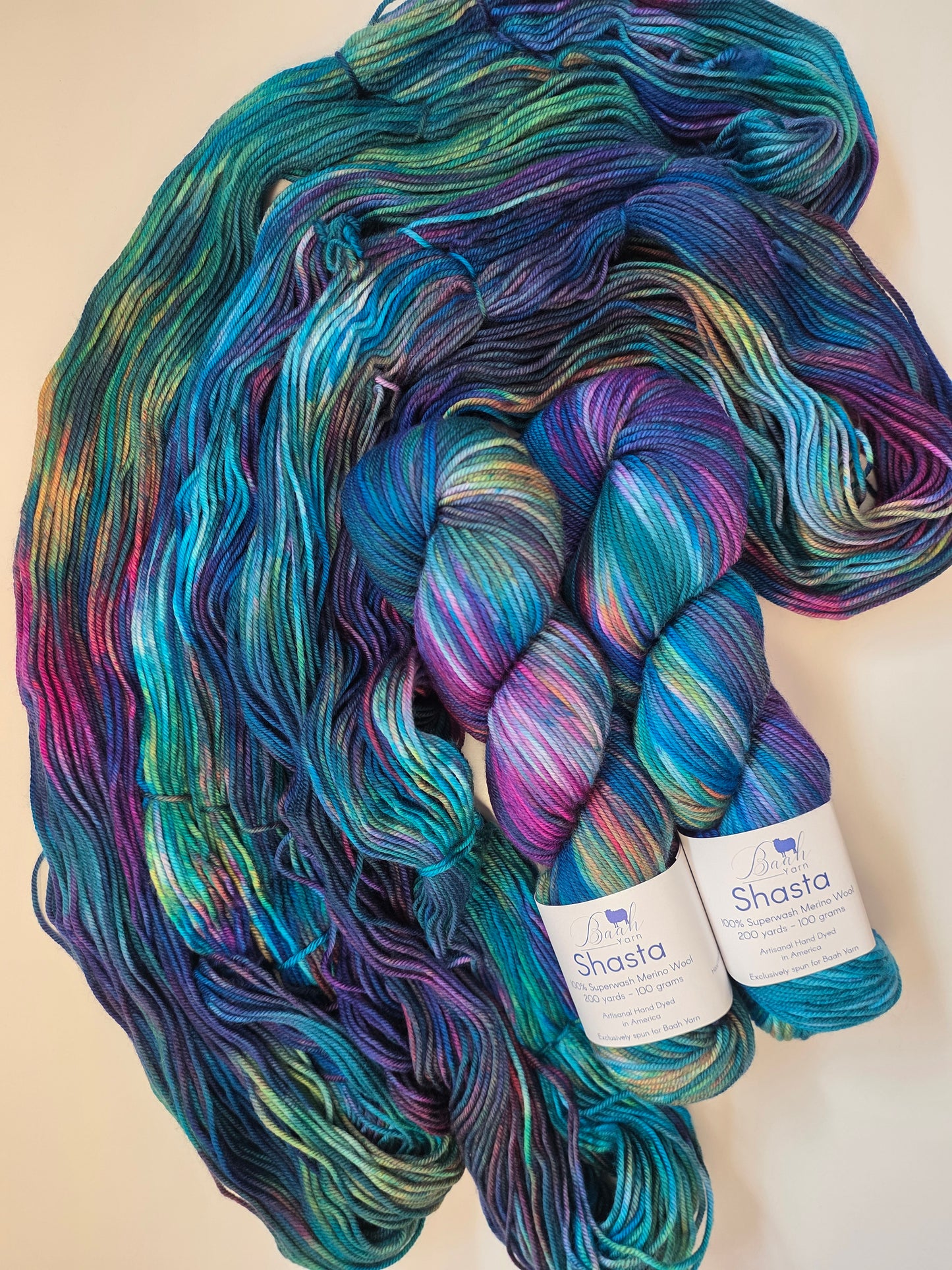 Exclusive Baah Yarn | Shasta | Lights Over Lake Superior