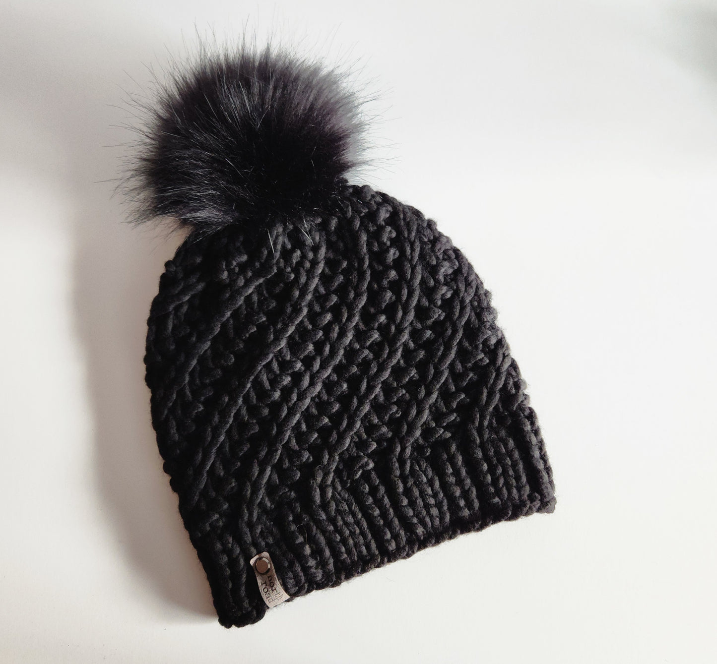 Merino Wool Pom Hat