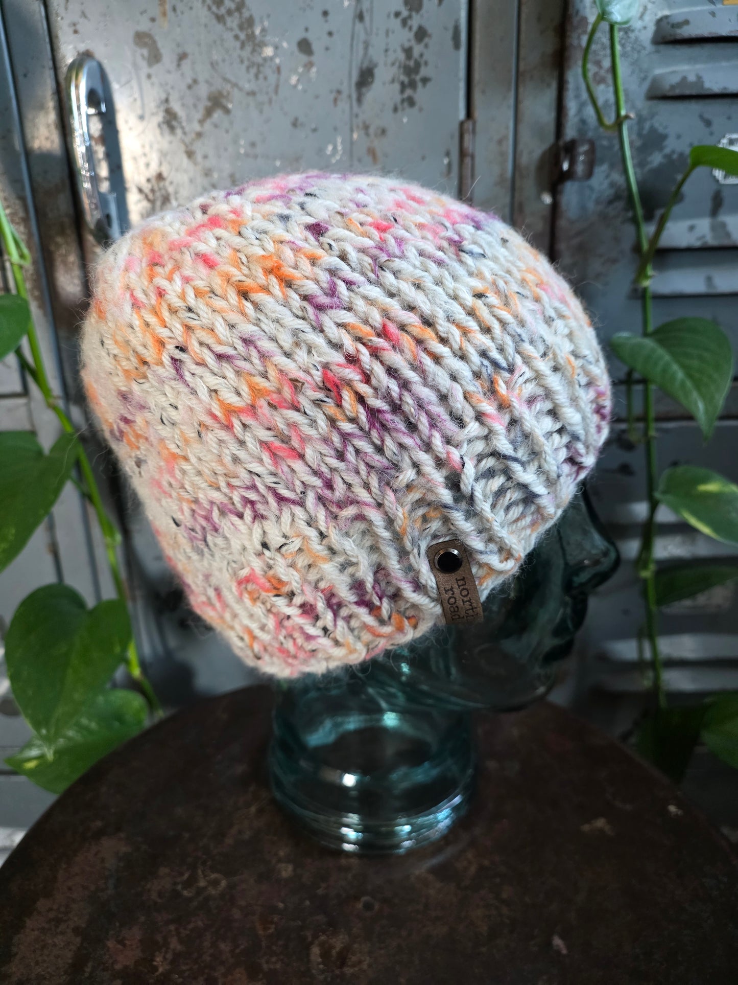 Merino Wool, Suri Alpaca Blend Pomless Hat